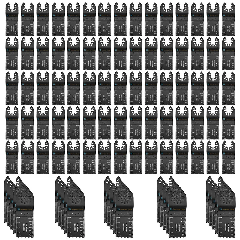 

100Pc Mixed Universal Treasure Saw Blade Set Universal Treasure Swing Saw Blade Tool Accessories