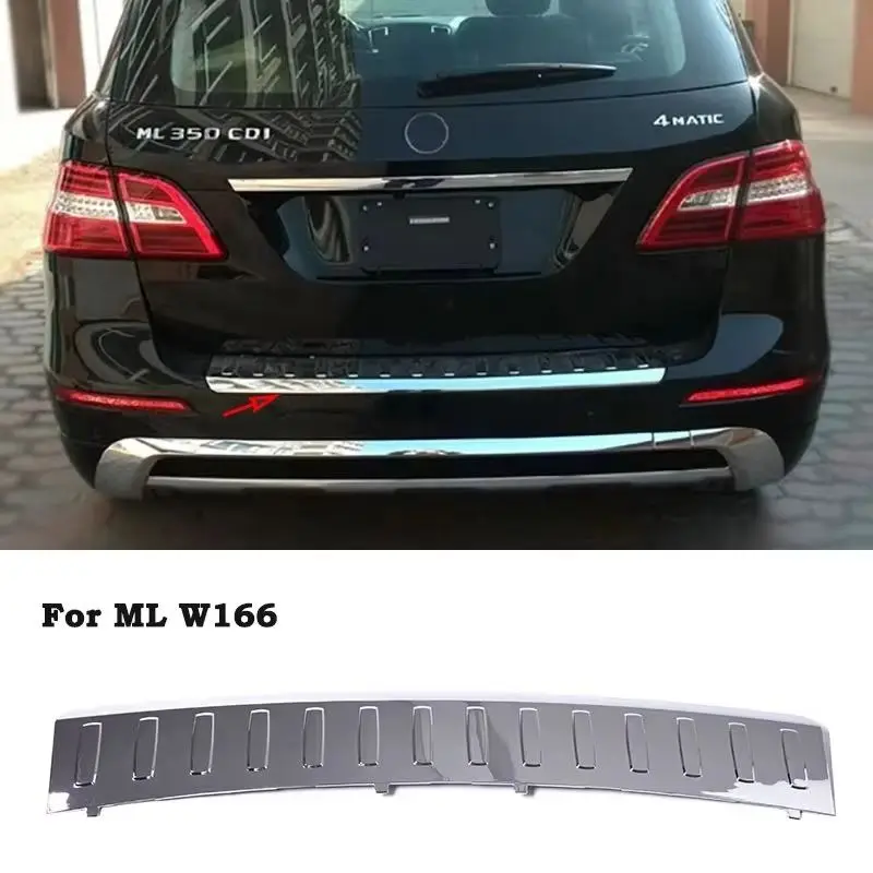 

Trunk Back Tail Door Pedal Step Chromium Chrome Trim A1668852174 For Mercedes Benz ML Class W166 ML300 ML350 ML400 ML320 ML550