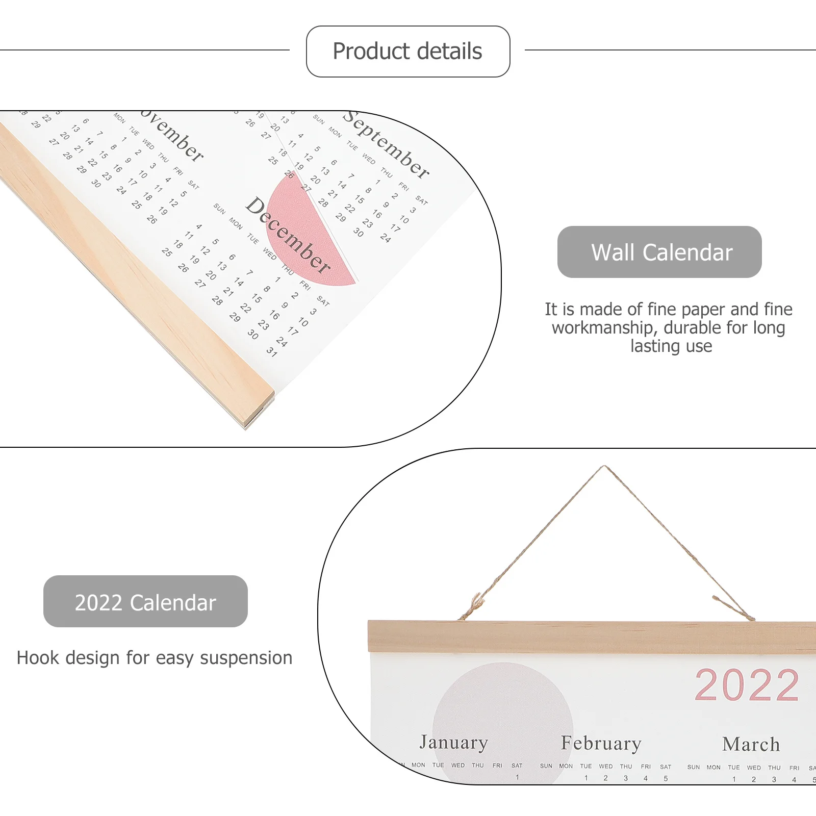 

Подвесной холст в скандинавском стиле 2022, картина маслом, настенный календарь, домашний декор, спальня, кабинет, настенный постер, скандинавский стиль