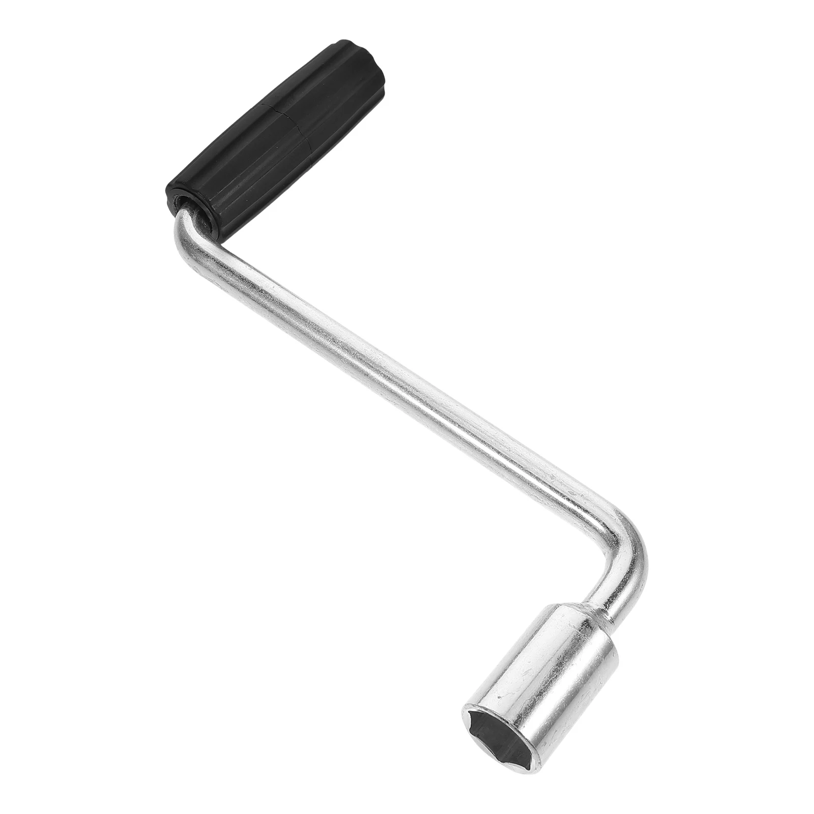 

Hand Crank Handle for Trailer Camper Rv Stabilizer Tool Jack Replacement Parts Accessories Durable Versatile Multifunctional