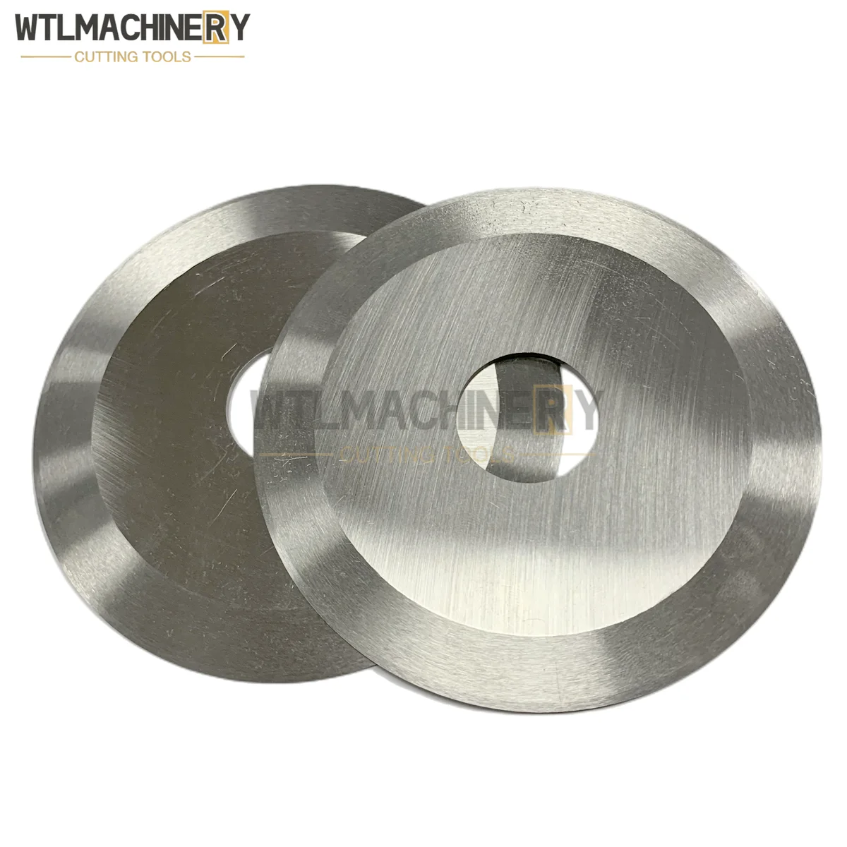 Imagem -04 - Talhadeira Flat Round Blade Double Sides Camadas Knife-edge para Papel Flim Cloth Tube Tape Couro... Cutting