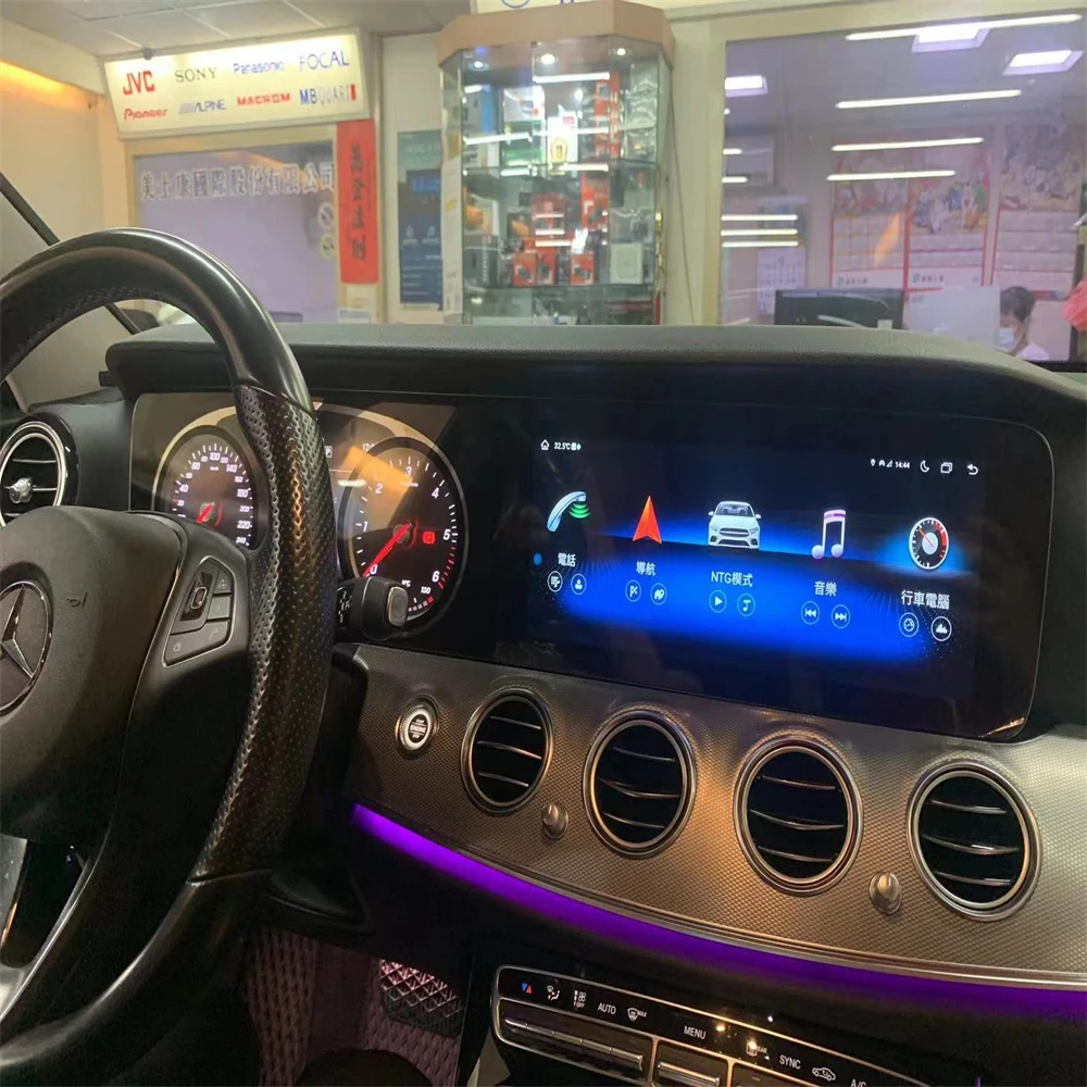 12,3 Zoll Carplay Auto Android Für Mercedes-Benz E Klasse W213 2016-2019 NTG5,5 Auto GPS Navigation Auto headUnit Multimedia Player