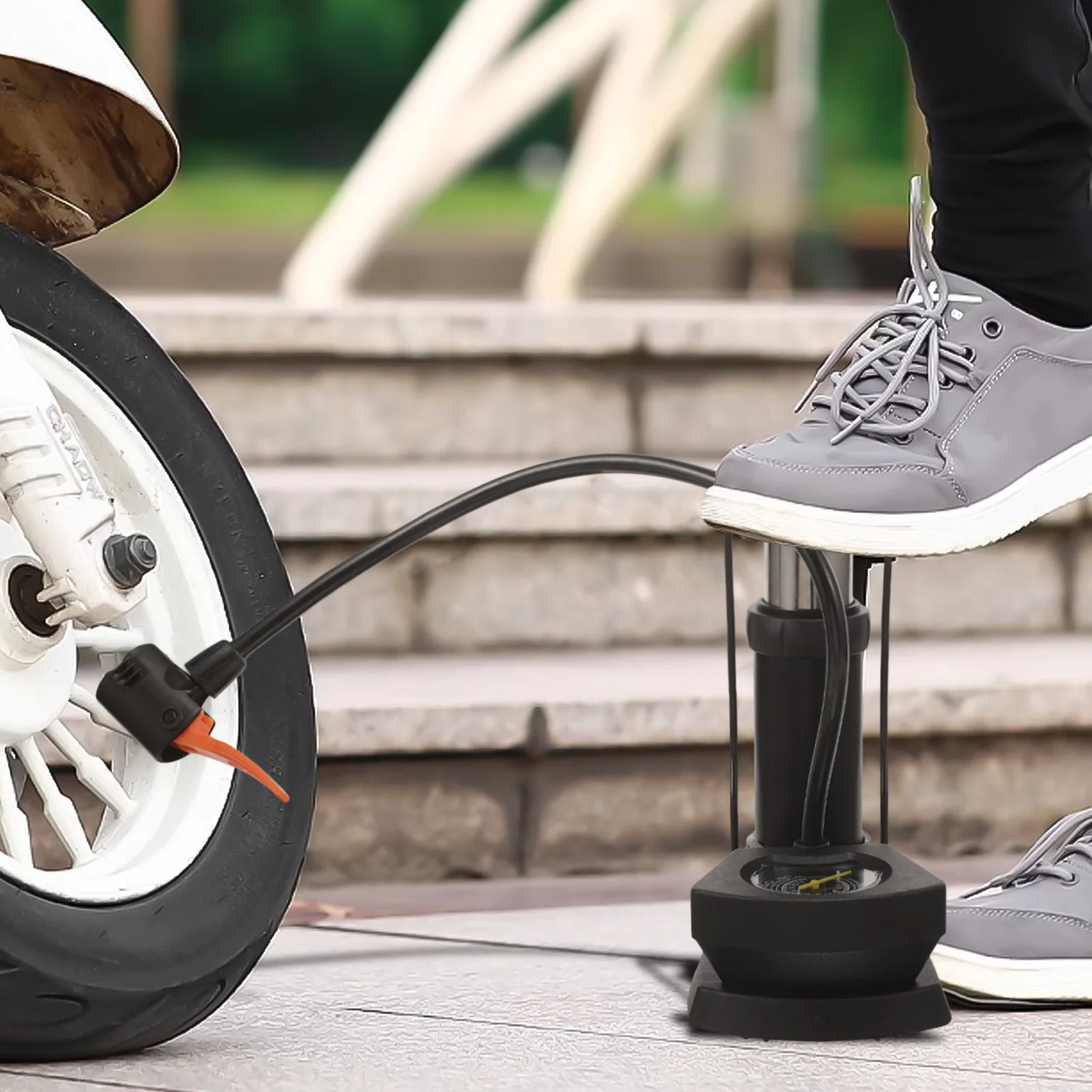 

Компактный легкий насос для шин для дорожных горных велосипедов, спортивные мячи, надувные предметы, профессиональный воздушный насос, велосипедные воздушные насосы