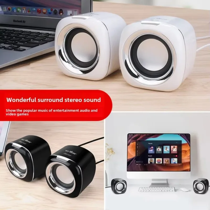 Laptop small stereo computer desktop speaker mini mobile phone subwoofer USB multimedia mobile phone portable home