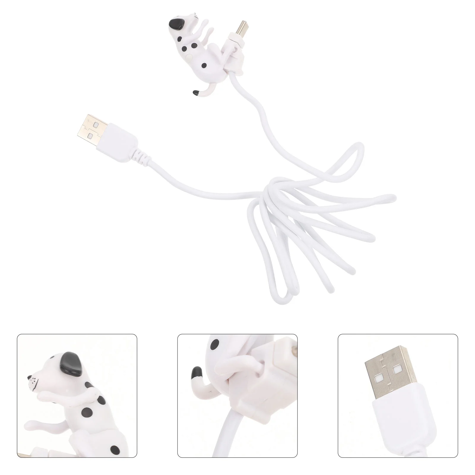 

Casing Creative Puppy Charging Cable Type-c Data Cords USB Phone Portable