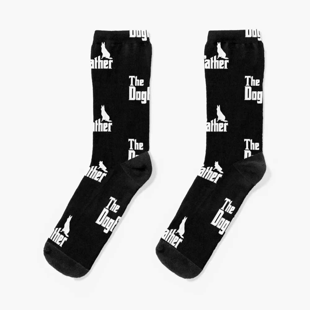 

German Shepherd Dad Socks Toe sports golf Lots cotton Luxury Woman Socks Men's