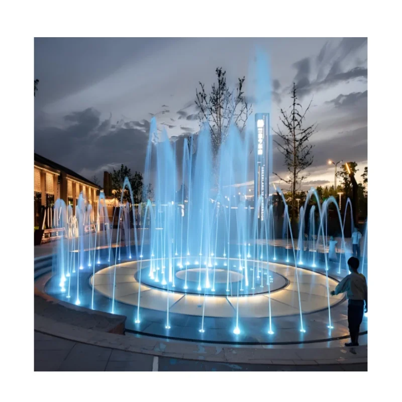 Colorful Underwater Light Fountain for Outdoor Decor for Hotels Stylish Garden Product