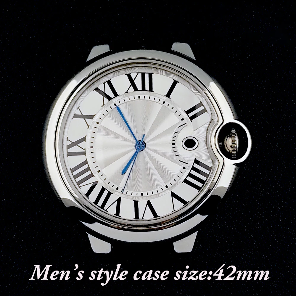 NH05/Miyota8215 case couple style case stainless steel case custom logo case suitable for NH05/8215 movement watch  accessories