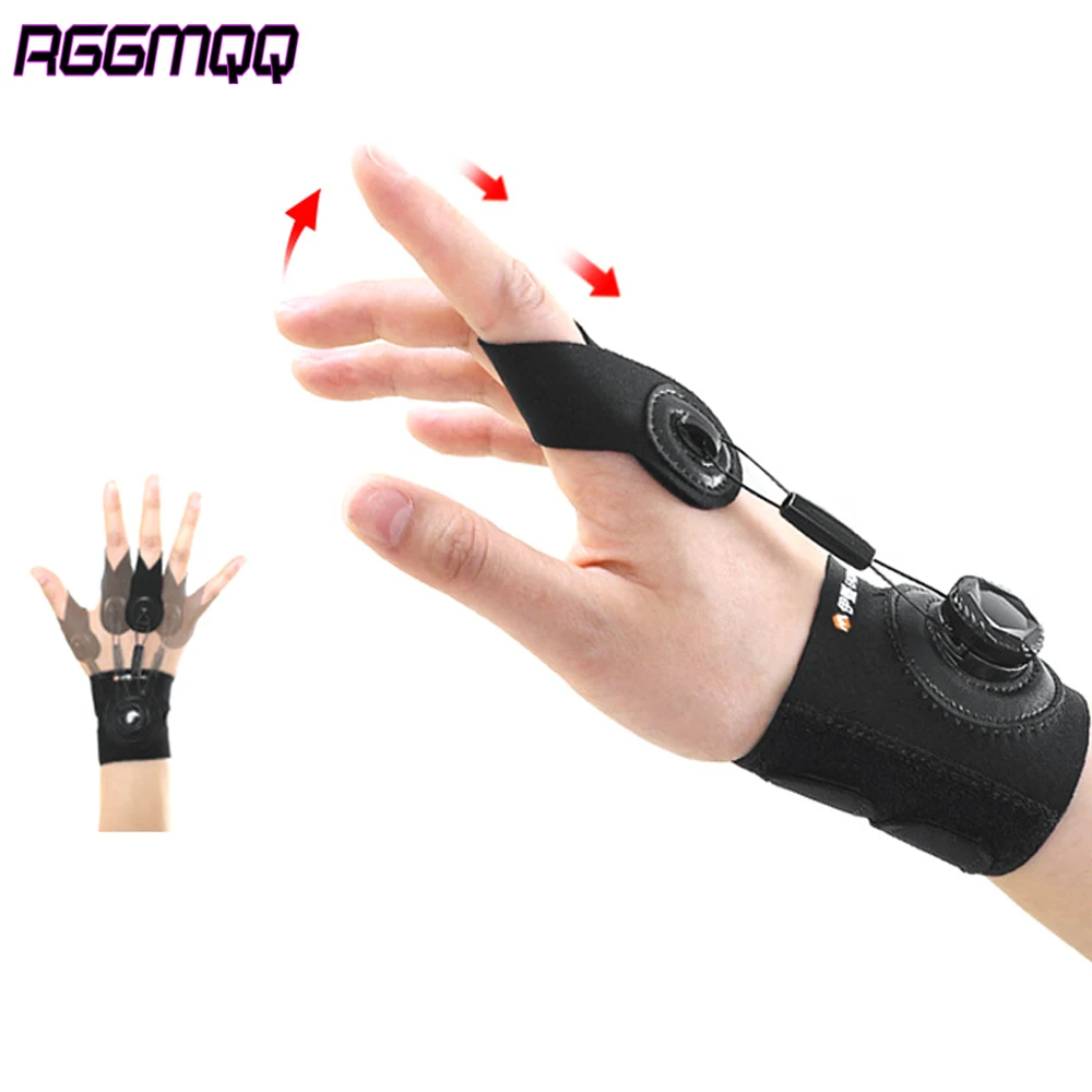 1PCS Trigger Finger Splint with Knob,Adjustable Index Fingers Splint, Finger Splints Middle Finger, Ring Fingers Splints,Workout