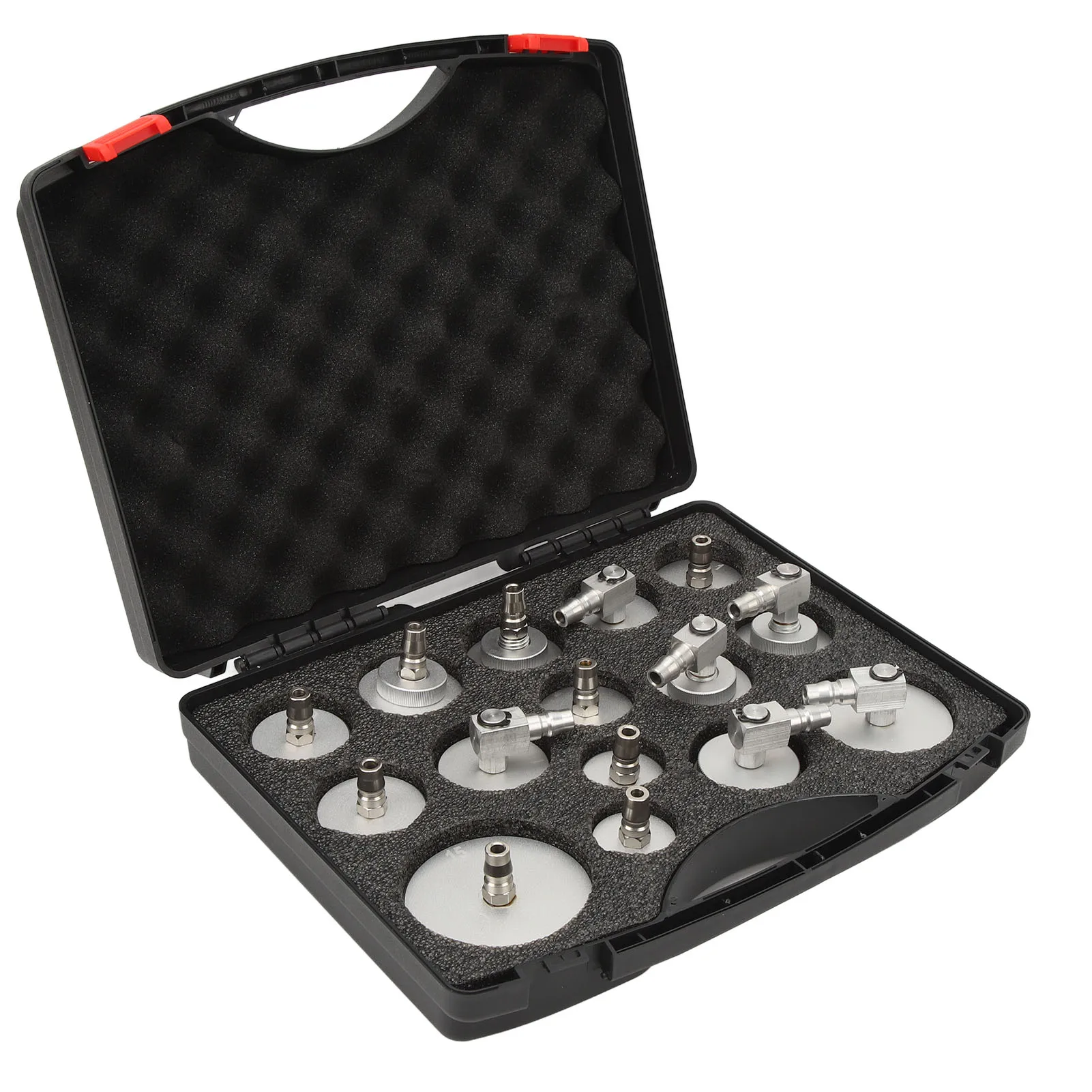 Samochodowe szczelne zestawy adapterów do odpowietrzania płynu hamulcowego Zestaw adapterów do cylindrów głównych Profesjonalne narzędzia do wymiany oleju hamulcowego w samochodach