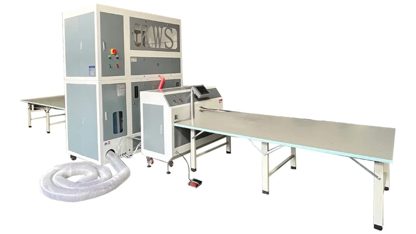 Bonne vente Machine de remplissage de couette canard vers le bas Machine de remplissage de couette avec pesage Intelligent