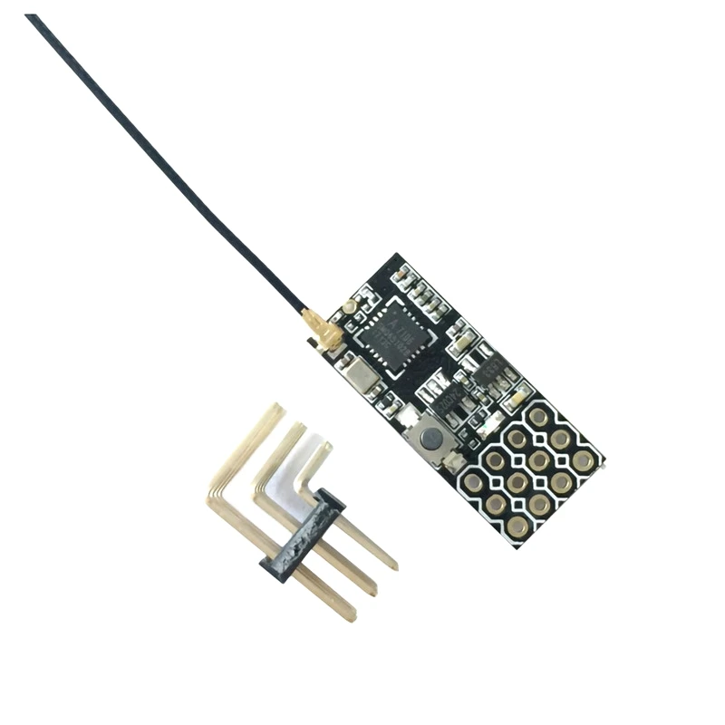 Odbiornik Flysky FS2A Mini 4CH AFHDS 2A Wyjście PWM do FS-i6 FS-i6X FS-i6S Dron FPV Dalekiego Zasięgu Lekki Zamiennik