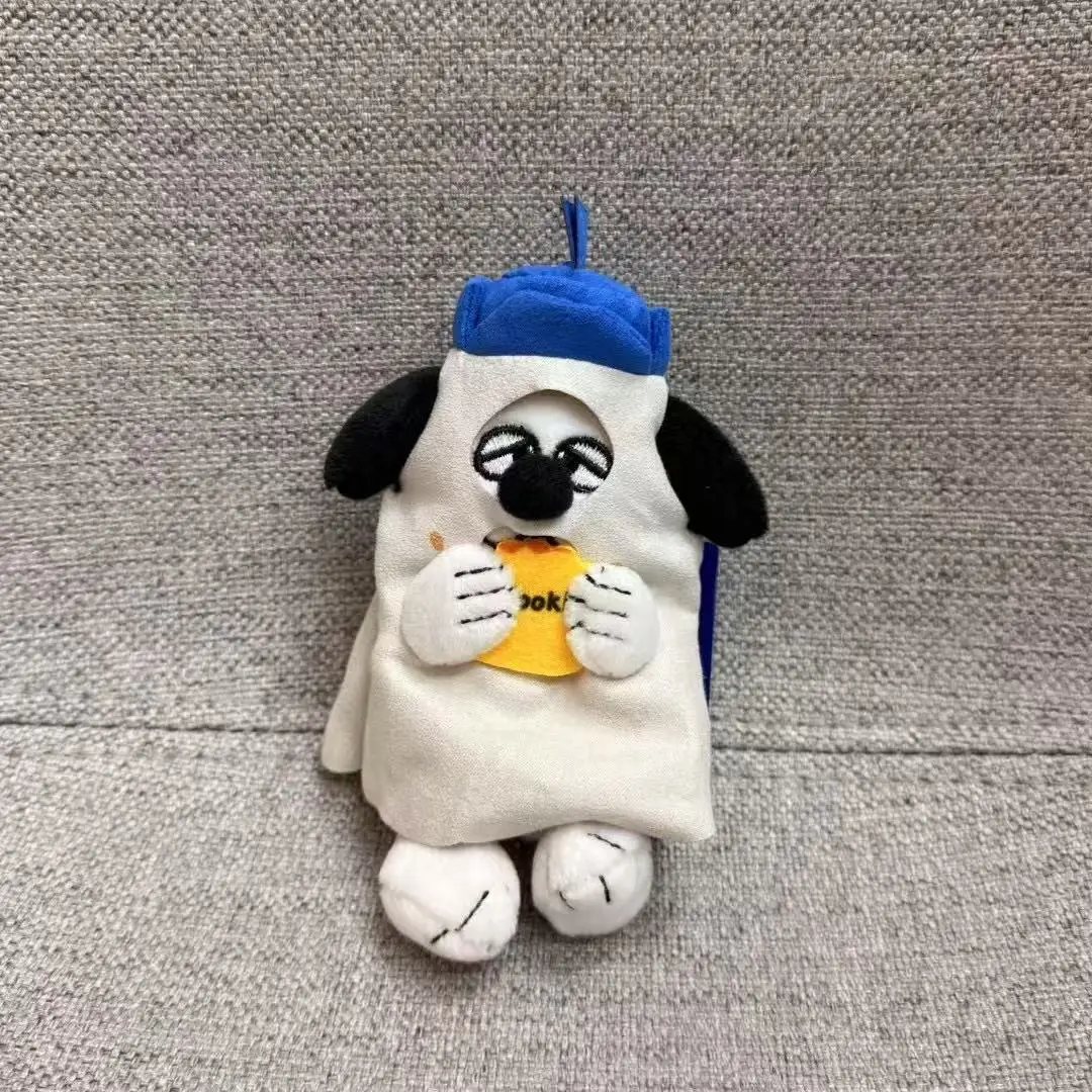 Snoopy Charlie Olaf Halloween Ghost Mask Plush Keychain Cute Cartoon Dog Doll Bag Pendant Stuffed Toy Gift for Kids Girls Fans - view 6