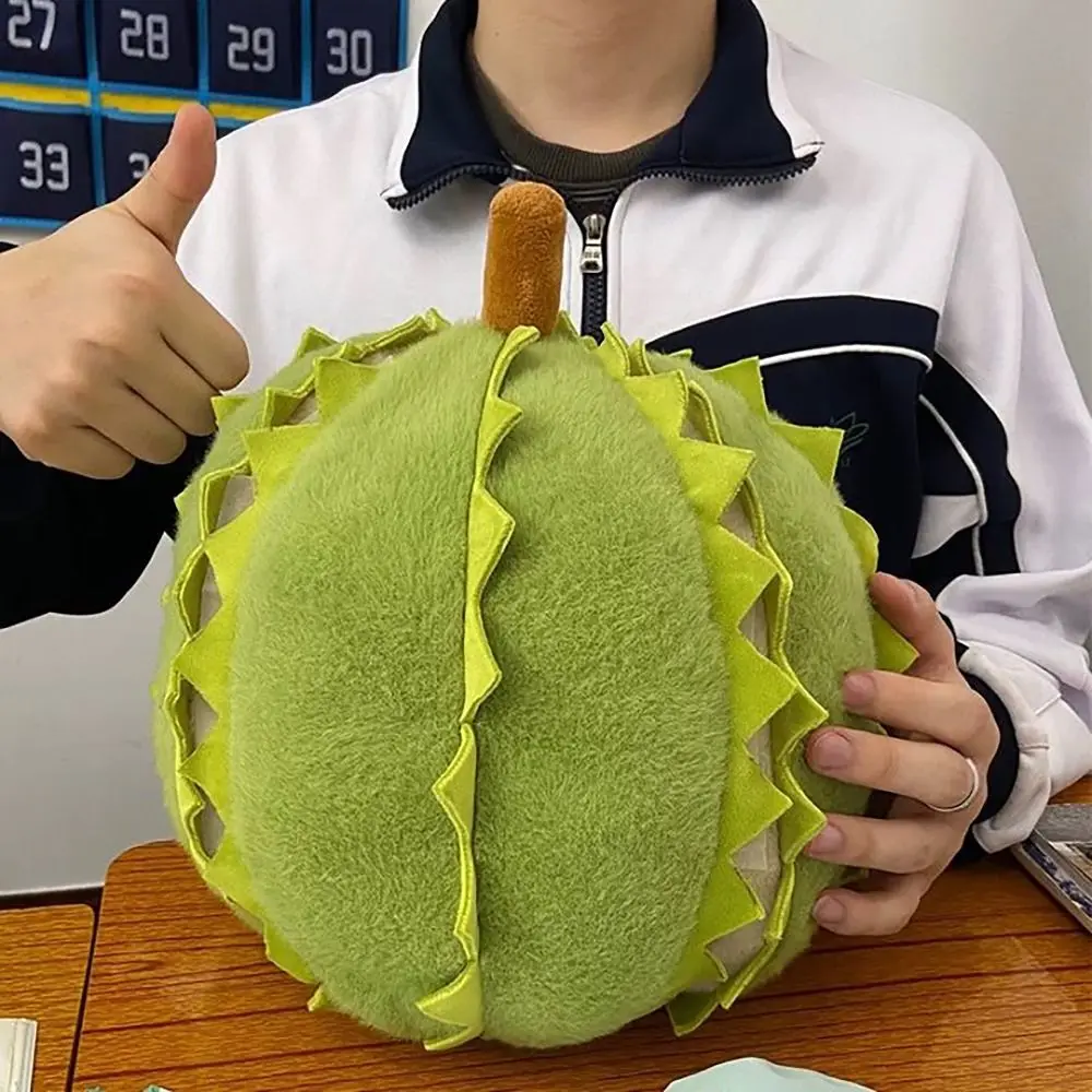 Durian Fruit Shape Plush Toy Stress Relief Tearable Durian Decompression Toy Attracting Attention Plush Doll For Festival Gifts