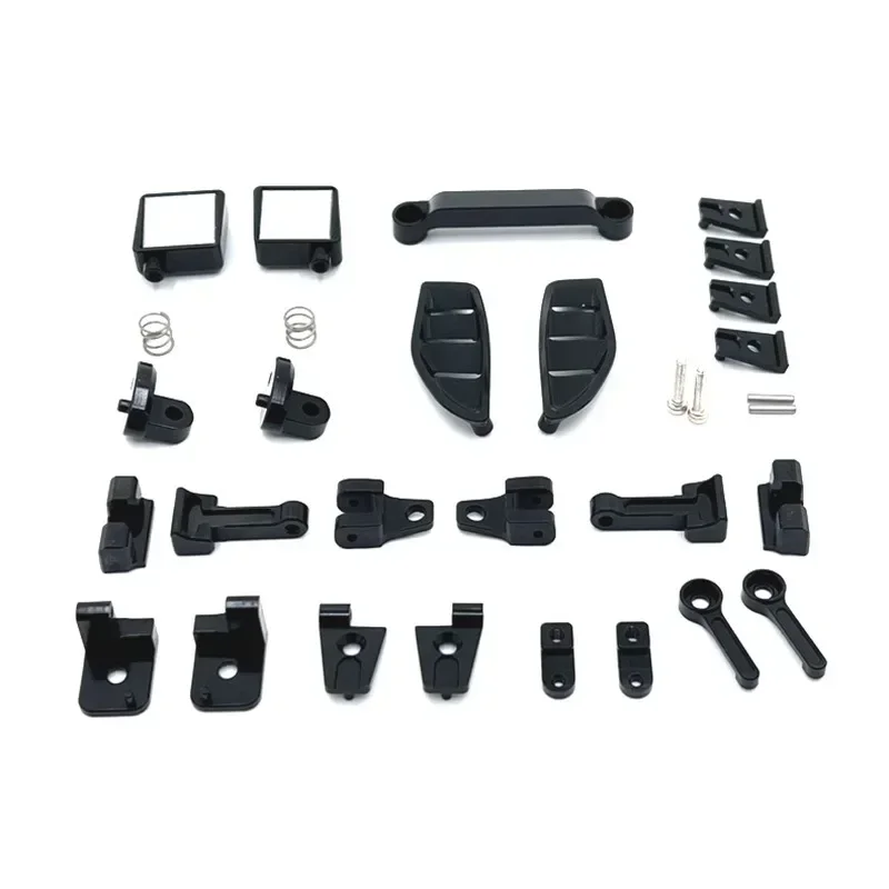 Ekskluzywna metalowa dekoracja karoserii 41g z aluminium 6061 do tuningu i modyfikacji, dedykowana do samochodów RC MJX 1/12 H12Y/H12Y+.