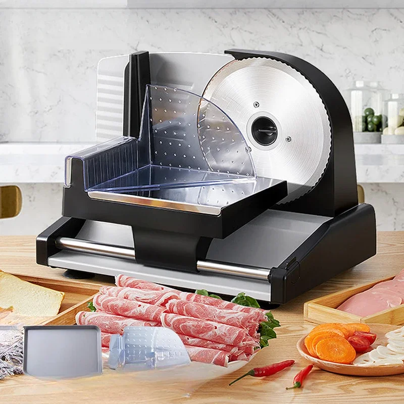 Qwinn Household Slicer  Lamb Roll Slicer  Hot Pot Beef  Toast Slicer Electric Small Frozen Meat