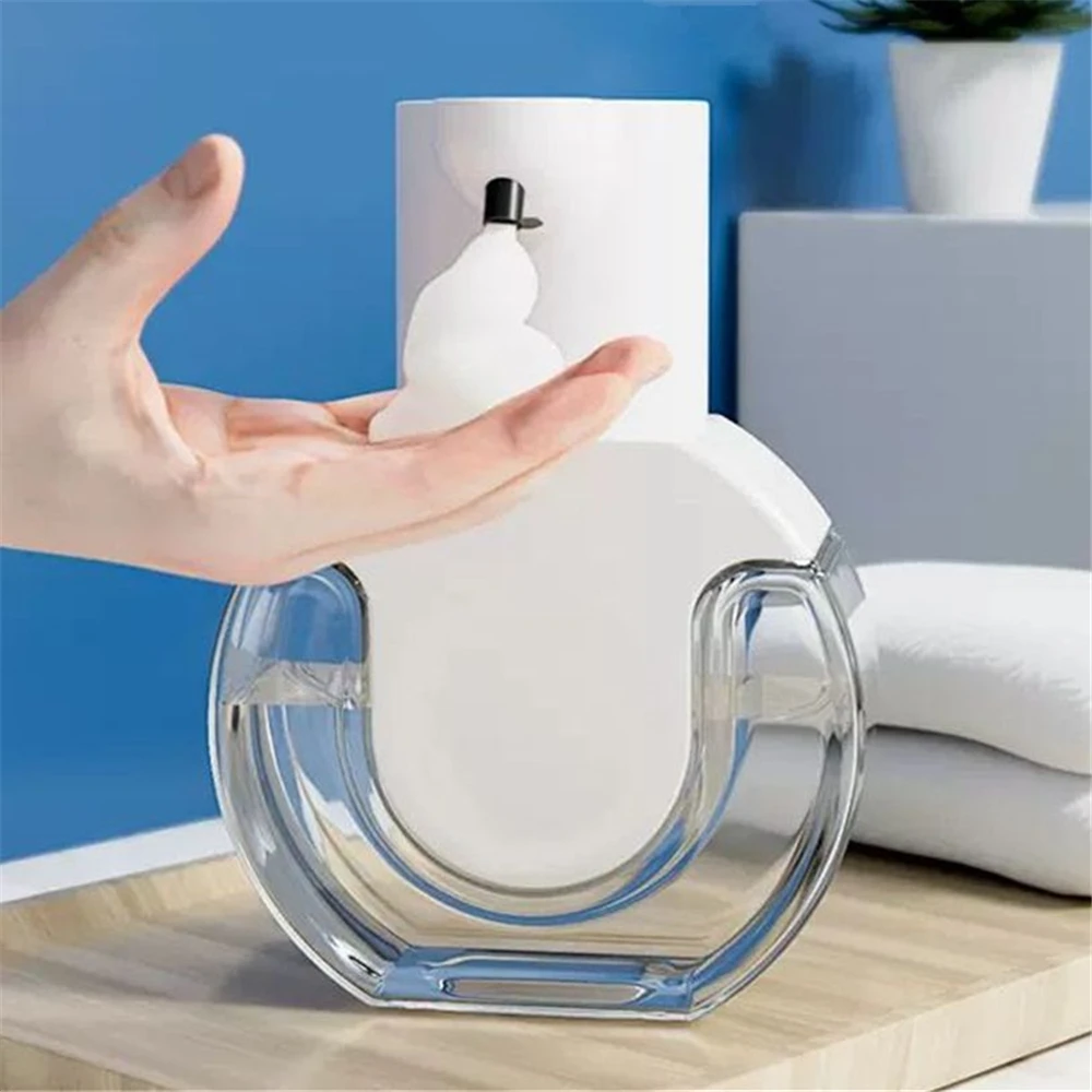 430ML Automatic Foam Dispenser Wall Mounted Infrared Inductive Liquid Soap Dispensers Kitchen Touchless Hand Washing Machine USB