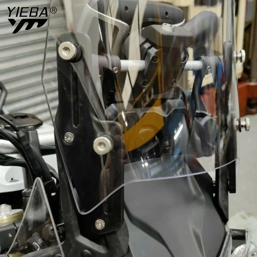 Soportes de Ajuste de Parabrisas 2025 para Yamaha Tenere 700 XTZ 700 XT700Z T700 2019-2024 Kits de Soporte para Parabrisas de Motocicleta