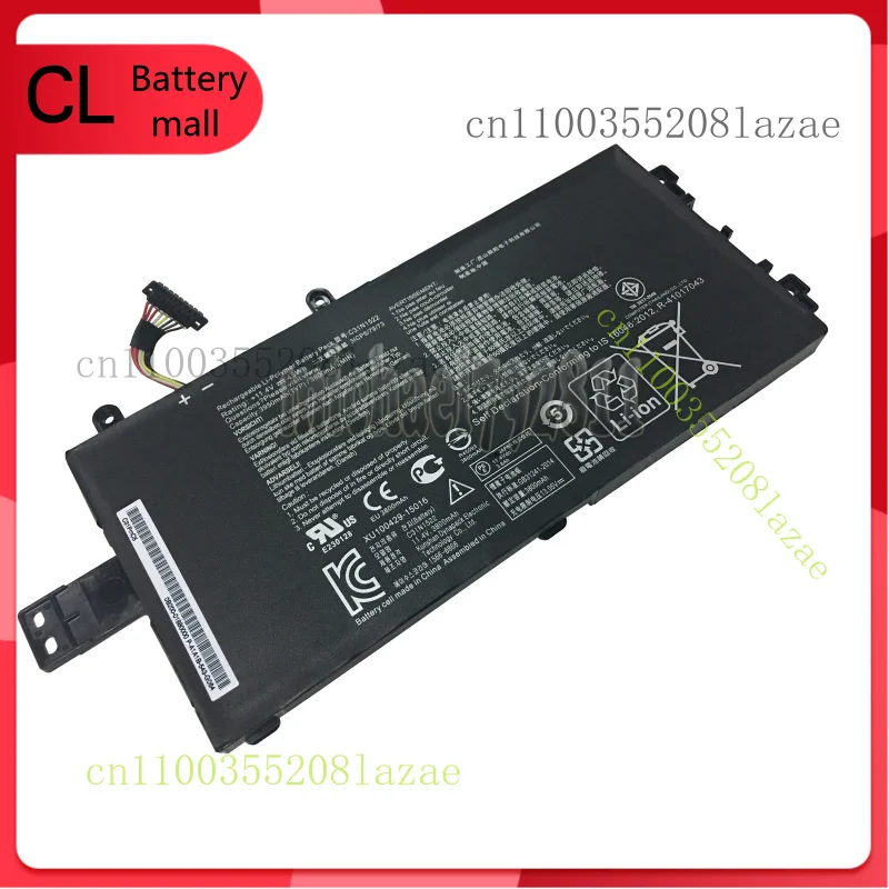 

New 11.4V 45Wh Genuine C31N1522 Battery for Asus Q553U 0b200-01880000 Series