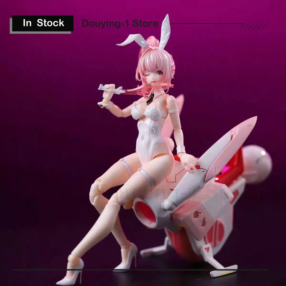 

In Stock Original Snail Shell 1/12 Painted Action Figure Aileen Locomotive Bunny Girl Anime Action Figures Collection Model