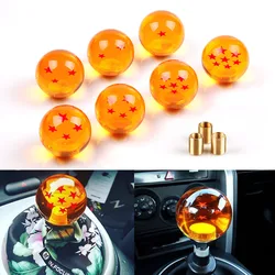 1pcs Lever Change Knob Auto Shift Knob RARE Star Ball Z BALL Car Gear Shift Knob Anime Dragon Ball 1-7 STARS Shift Lever Head