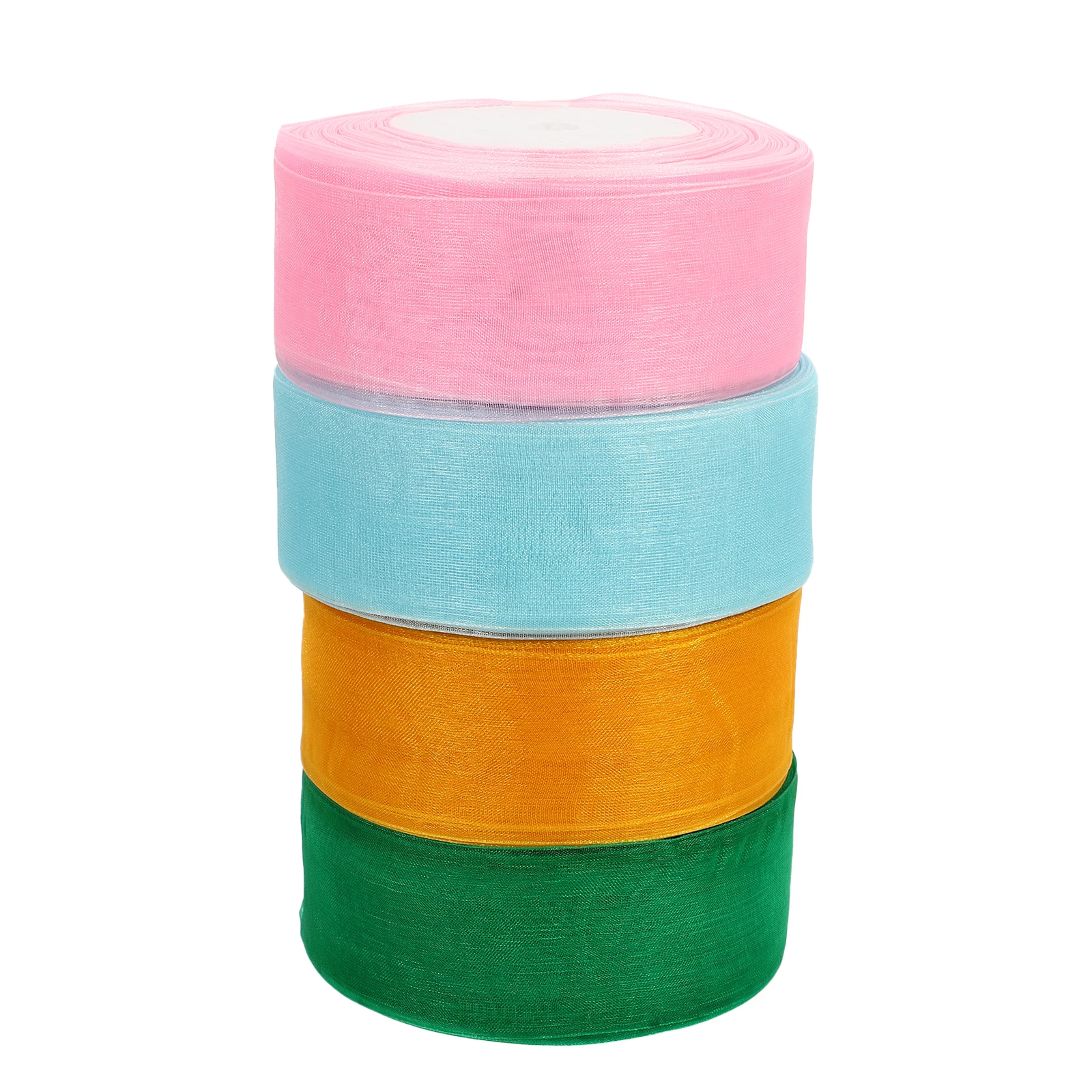 

Craft Chiffon Ribbons Polyester Sheer Wrapping Gifts Decorations Bridal Showers Weddings Reusable Durable