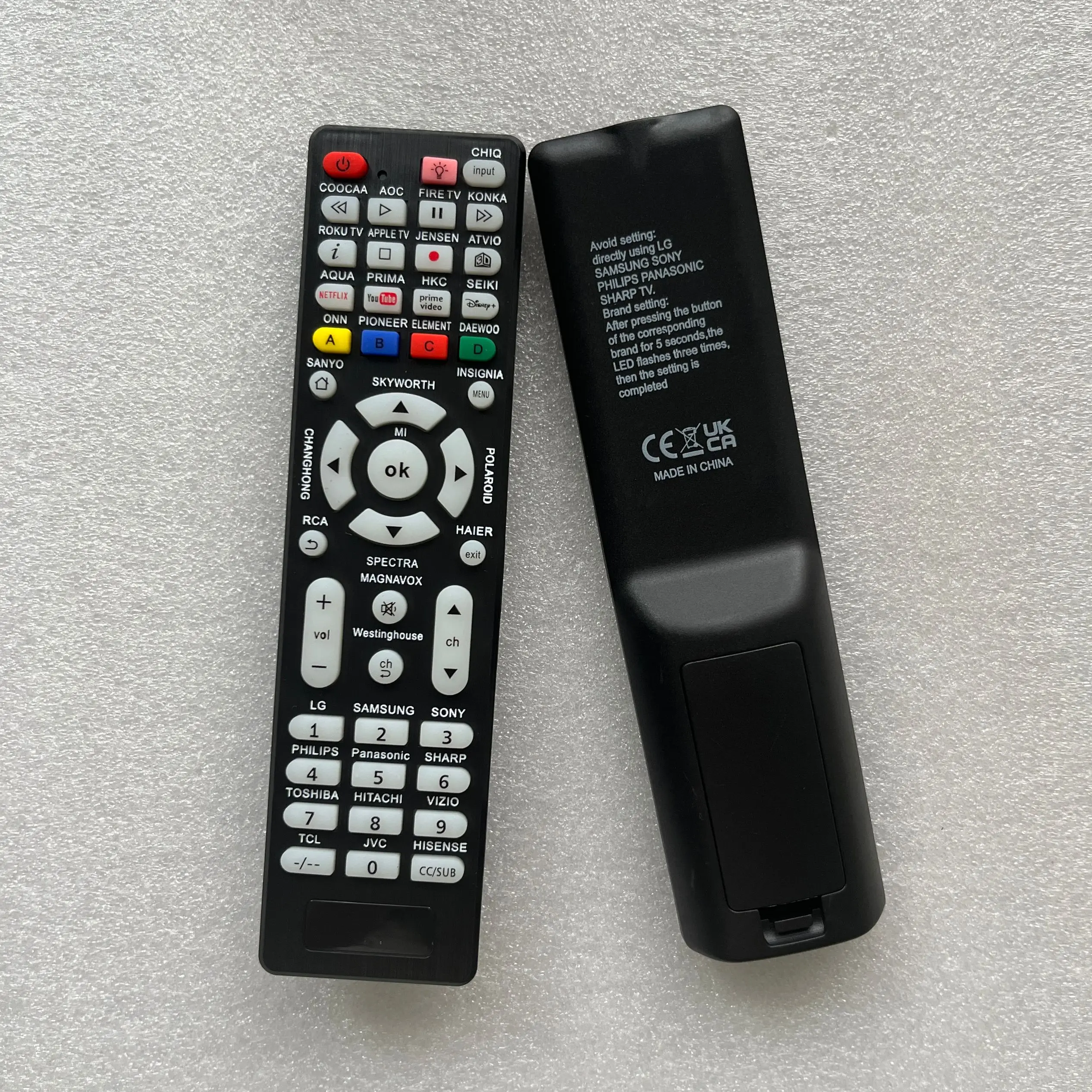 Nuevo Control remoto Universal para Polaroid TQL32R4PR009 LED32HDPR001 TVLED32HDPR001 Smart TV televisión