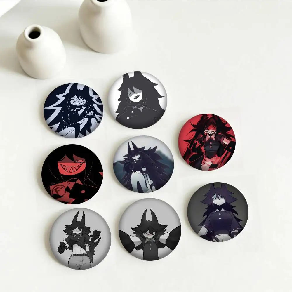 FPE Fundamental Paper Education 25 32 44 58 75mm Badges Personalized Round Brooches Pins Accessory Gift