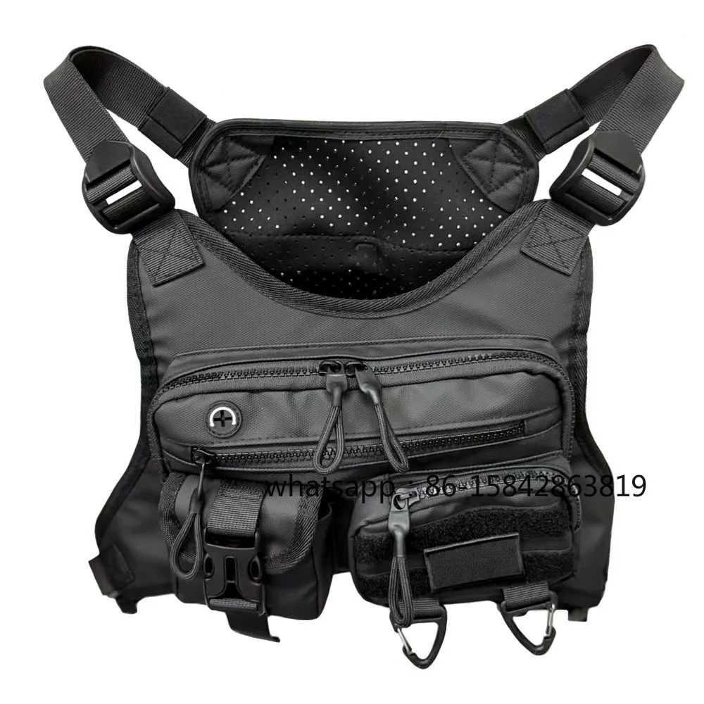 Second-generation Tactical Breast Bag, Tooling Riding, Functional Vest Vest Bag