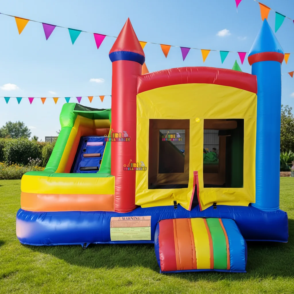Factory OEM Inflatable Castle Slide Combo Commercial Bouncer Inflatable Bounce House with Slide for Outdoor Events Rentalgloball