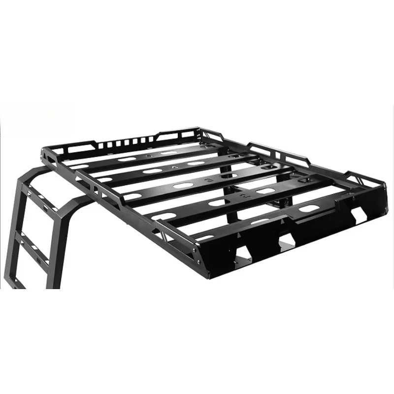 Car Modification Car Platform Roof Rack for 2018+ with Side Ladder Carrier Storage Travel Luggage