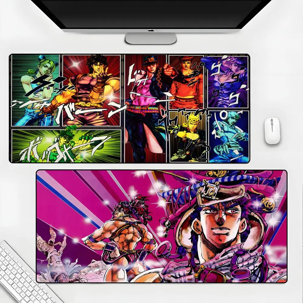 

JoJo Bizarre Adventure Mouse Pad Rubber Mat Laptop Xxl Mousepad Notebook Gamer Computer Table Gaming Accessories