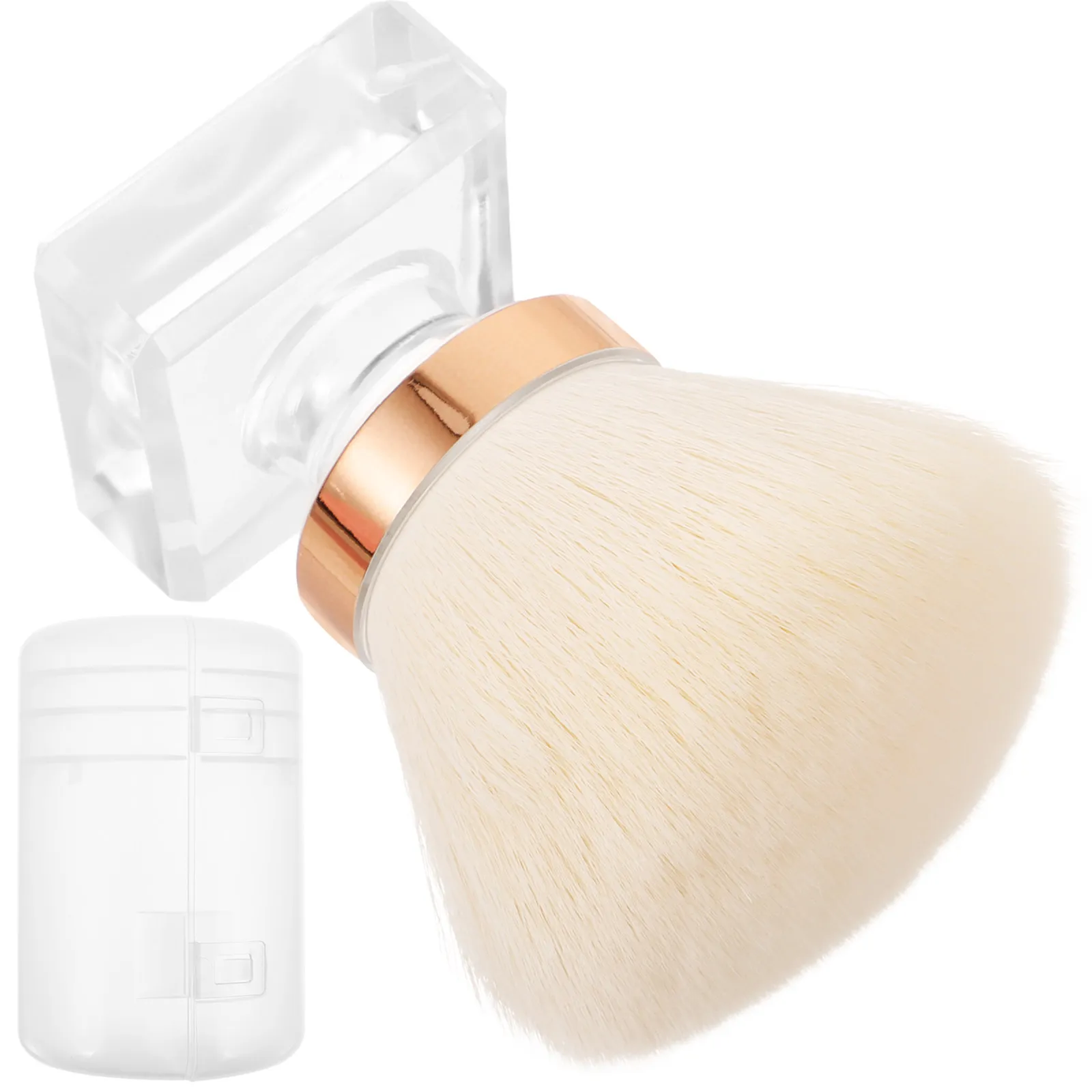 

Nail Cleaning Brush Gentle Soft Bristles Compact Lightweight Design Nail Dust Brush for Manicure Pedicure Fingernail Care Beauty