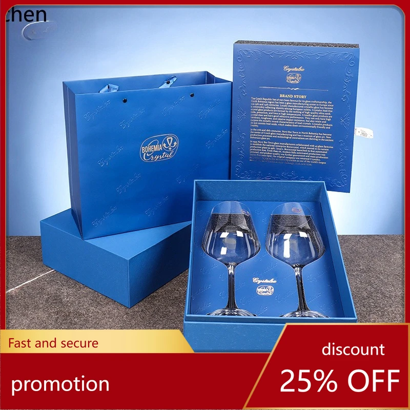 

CZ High-end Crystal Glass Red Wine Glass Champagne Glass Goblet Gift Set