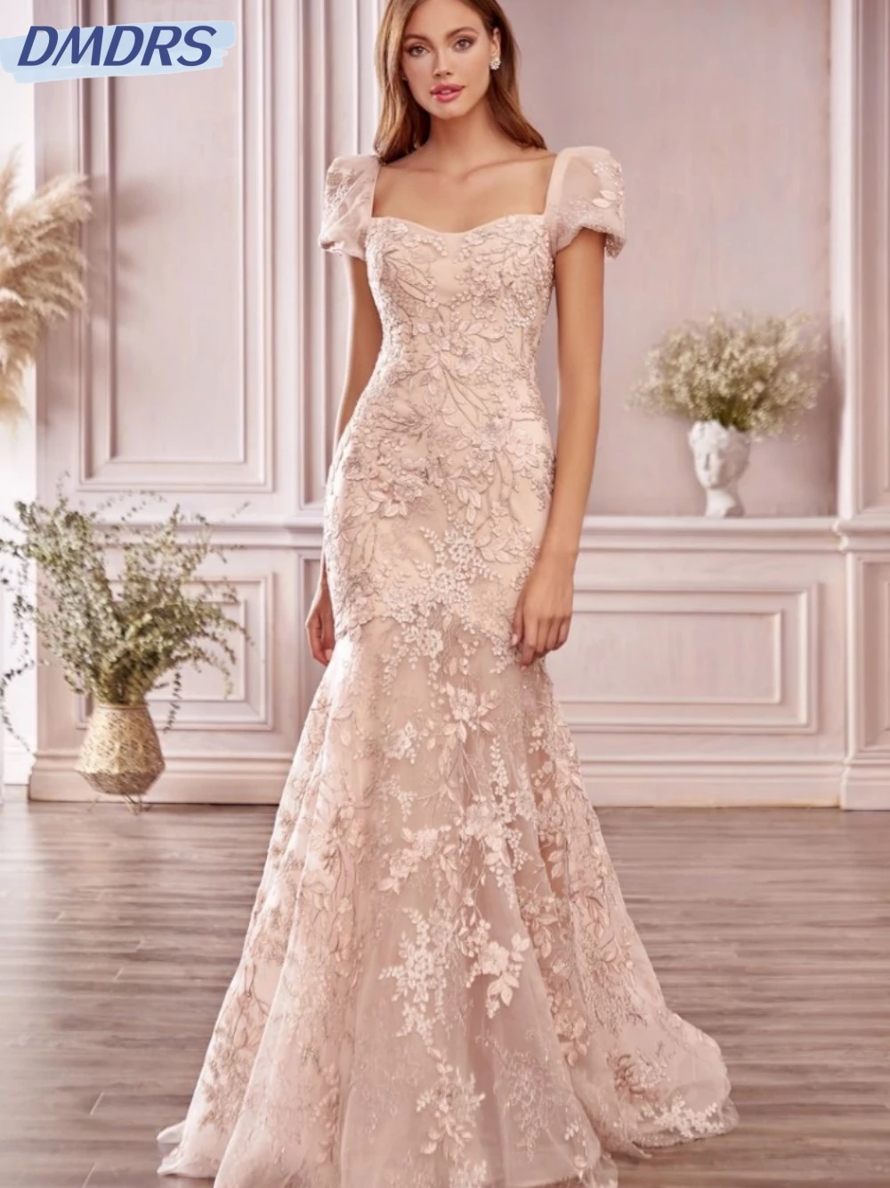 Romantische Sweetheart Hals Bruidsgewaad Klassieke Kant Applicaties Bruidsjurk Elegante Zeemeermin Trouwjurk Aangepaste Robe De Mariée