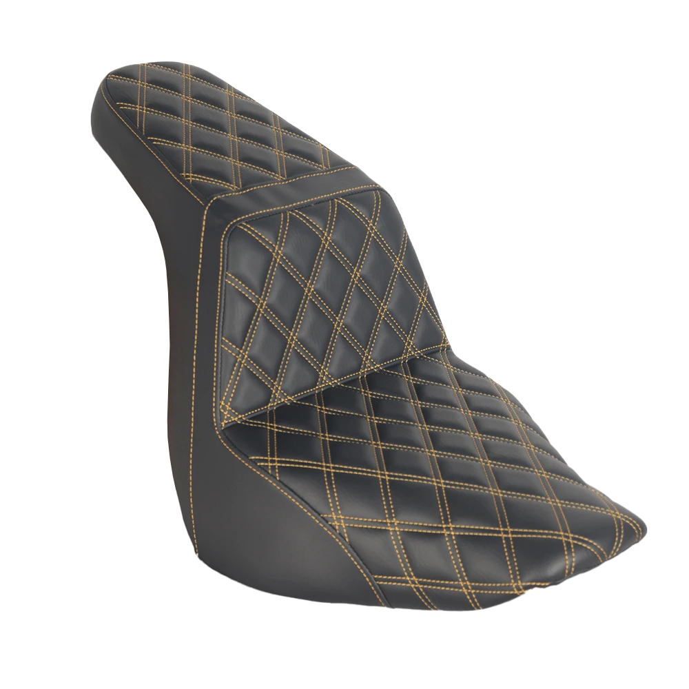 Motorcycle Step up Diamond Seat Cushion for Harley Softail Low Rider S ST FXLR FXLRS FXLRST 2020-2024 Sport Glide FLSB 2018-2021