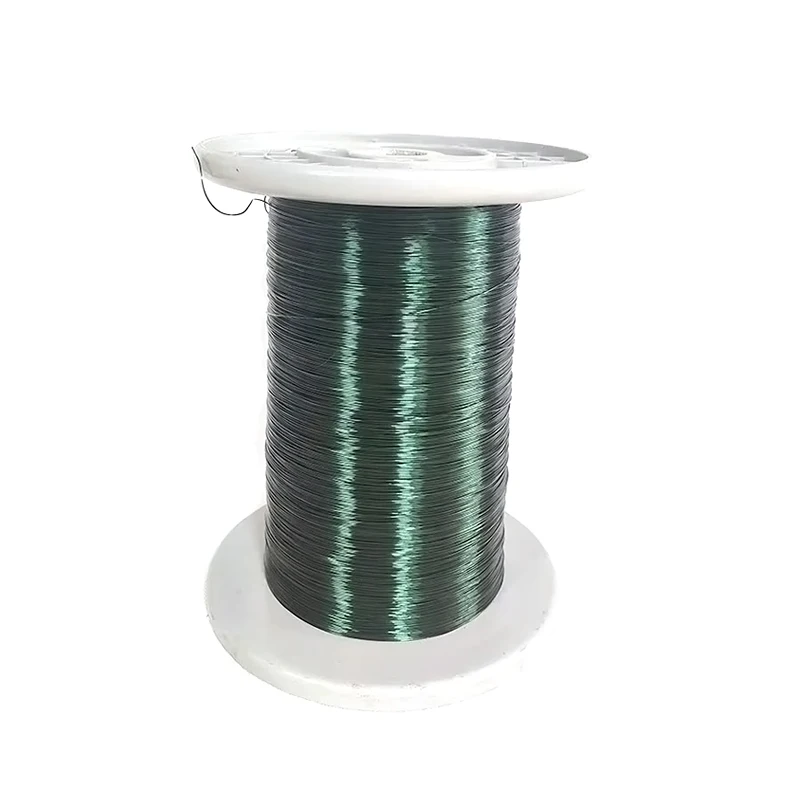 1000G 2UEW green enamelled wire enamelled copper wire direct welding enamelled wire QA-1/QA-2/155 1kg/1roll