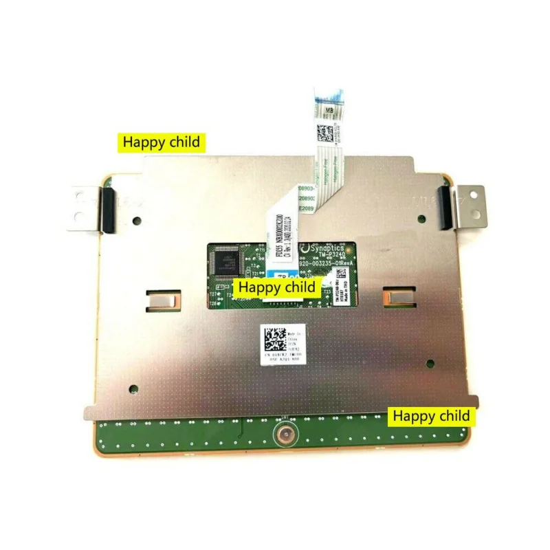Para Dell Inspiron 5593 3501 Touchpad 01XCK2 Trackpad plateado Clickpad TM-P3240