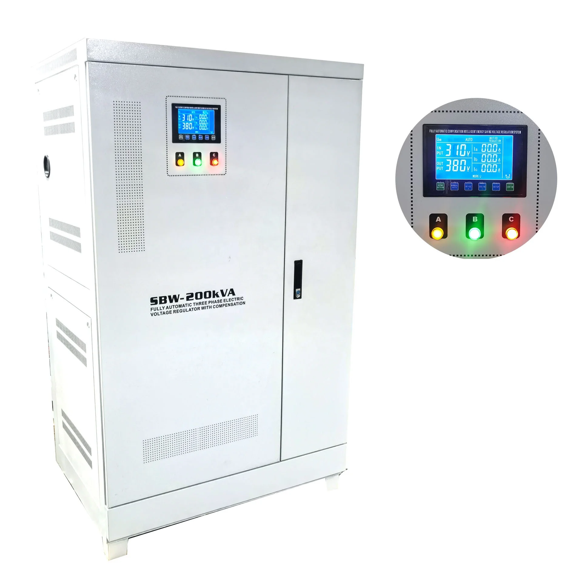 Electric Regulator 500kva Automatic Voltage Regulator 500kva Stabilizer Sbw Z 3 Phase 220v 380v 400v 440v