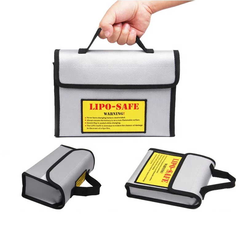 5PCS High-Temperature Resistant Fireproof Explosion-Proof Lipo Guard Safety Bag For RC Li-PO Battery & Electrical Toy Storage