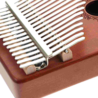 Thumb Portable Kalimba for Kids Piano 17 Keys Beginner Adult Wooden Instruments Finger