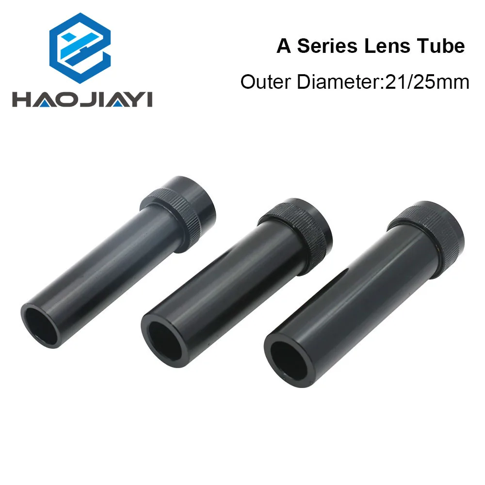 HAOJIAYI A Series CO2 Lens Tube Outer Diameter 21/25mm for Lens Dia.20mm for CO2 Laser Cutting Machine