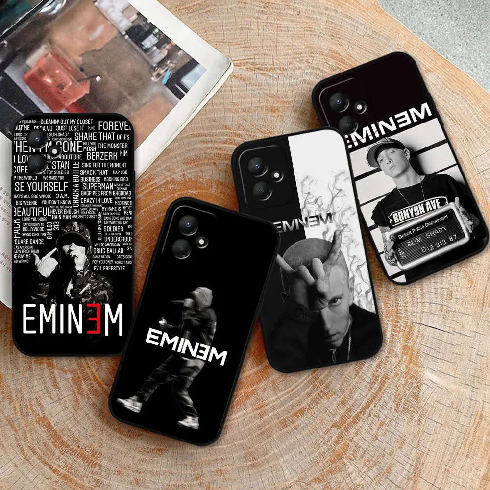 Rap Singer Eminem Phone Case For Infinix HOT 30 30I 20 20I 20S 12 12I 11 11S 10 10S 10I 9 8 PLAY PRO NFC Shockproof Cover Cqoues