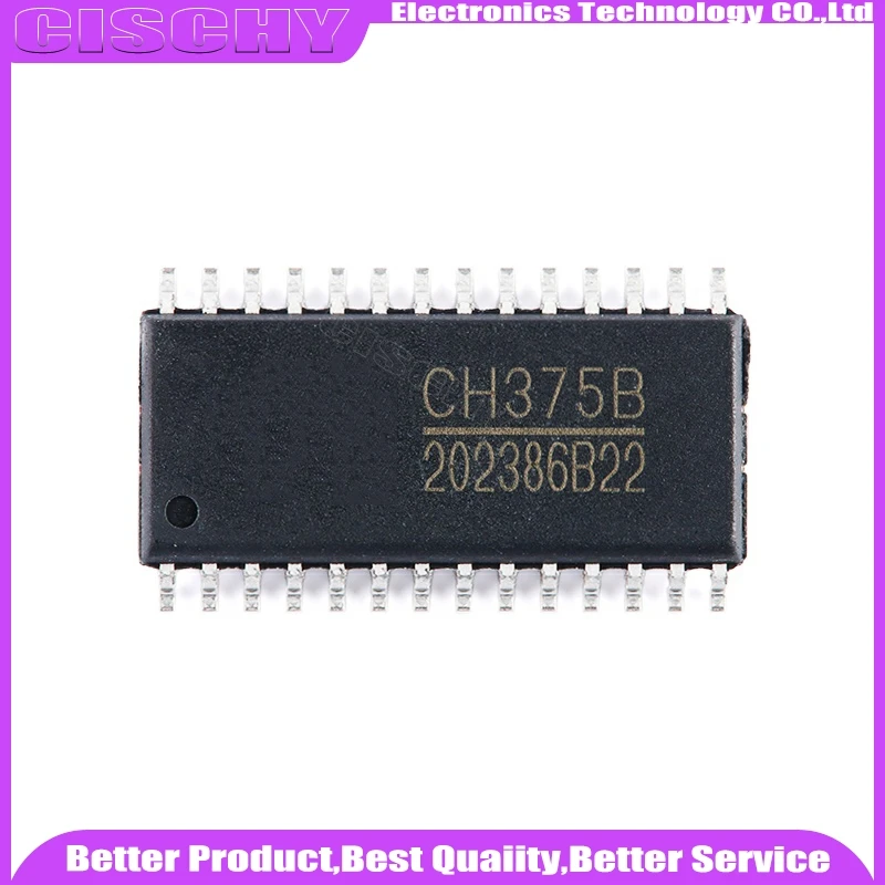 5pcs/lot CH375B CH375 SOP-28 Original IC In Stock