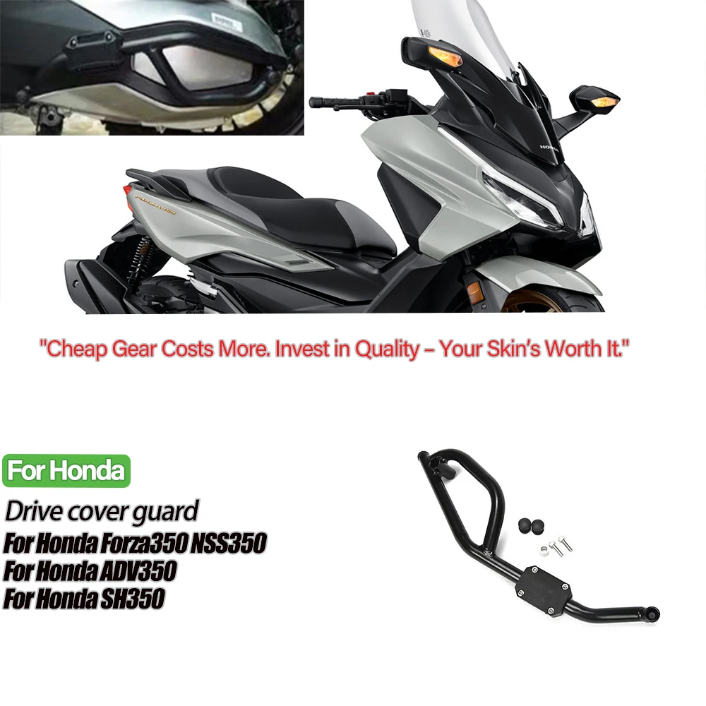 

For Honda ADV350/ADV 350/Forza350/NSS350/Forza 350 Motorcycle Crash Bar Bumper Transmission Cover Drive Cover Accessories