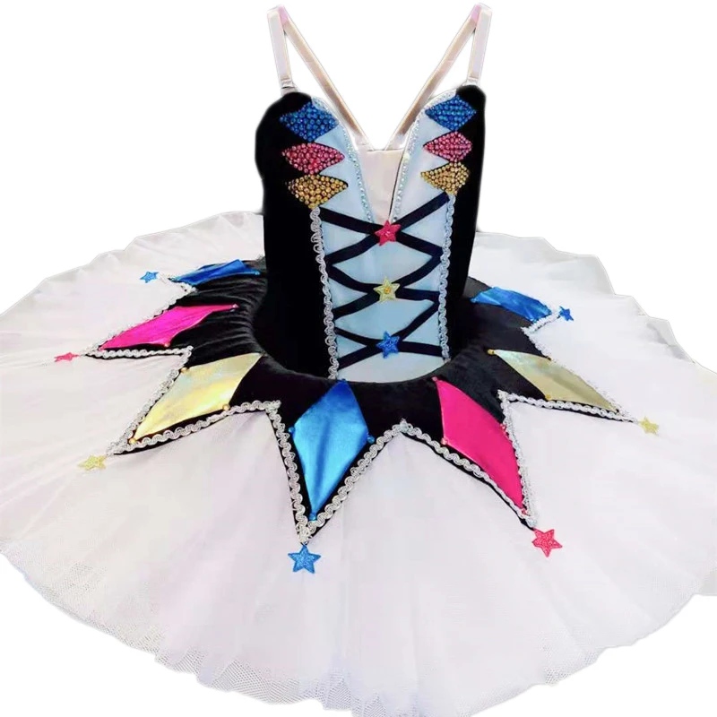 New Adult Kids Classic Professional Ballet Tutu Swan Lake Pancake Tutu Ballerina Party Dance Costumes Ballet Dress Girls Women