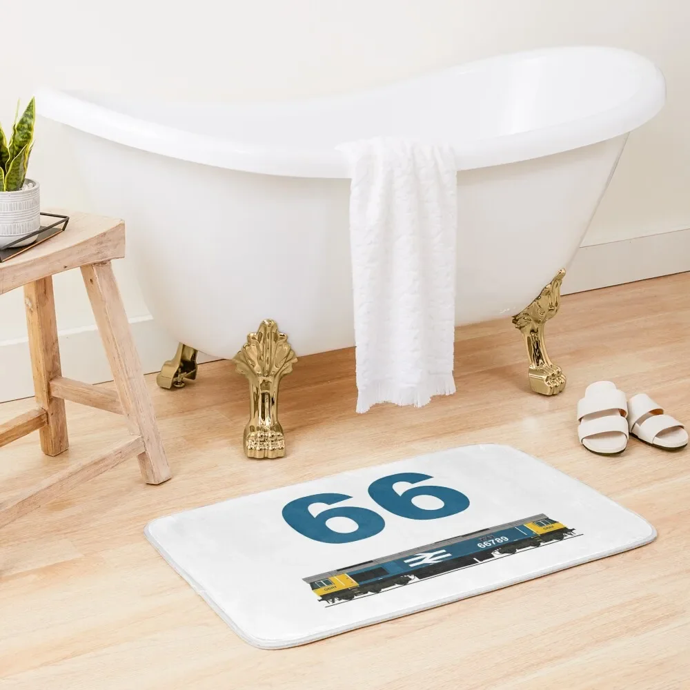 

CLASS 66 BR LIVERY Bath Mat Hallways Bath Accessories House Entrance Mat