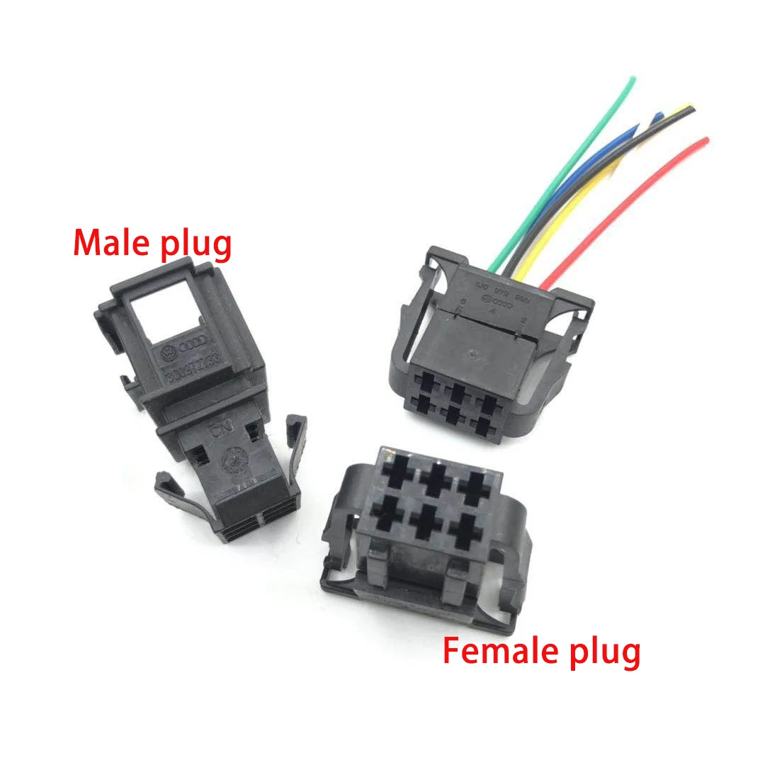 6p/ 1J0 972 926 Plug cable Car Q5 memory seat adjustment taillight brake light turn signal Male/female Plug