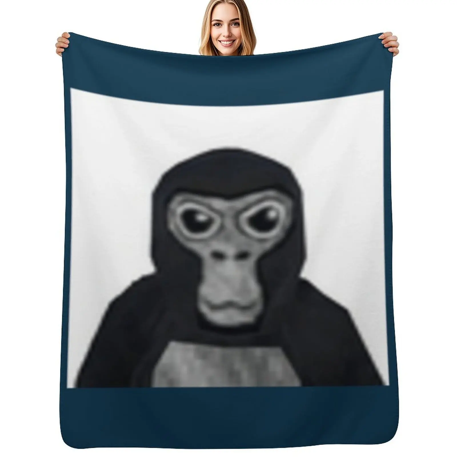 Gorilla tag monkey Throw Blanket All Season Lightweight Soft Blanket for Bed