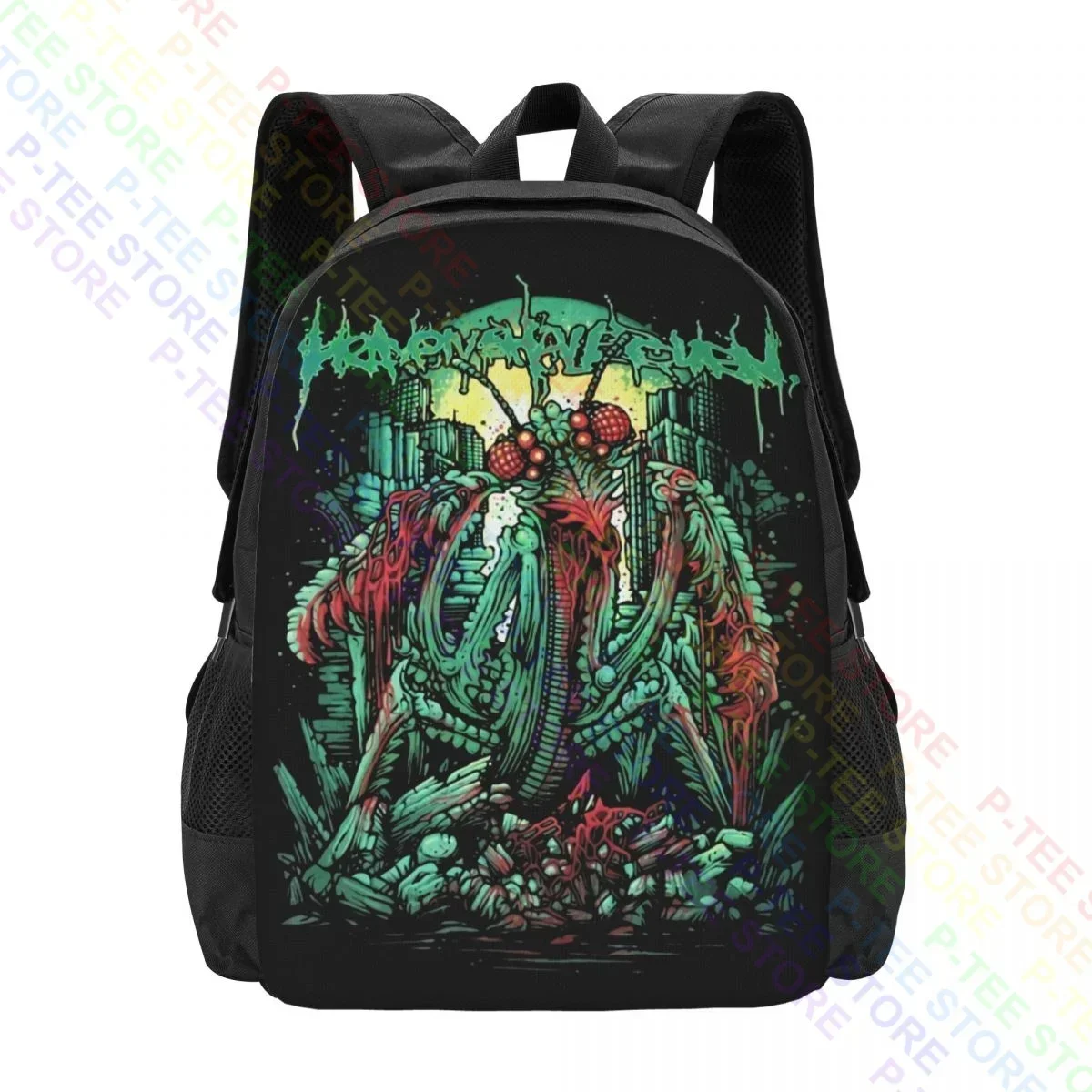 Heaven Shall Burn Mantis Caliban Death MetalBackpack Large Capacity Creative Riding Backpack